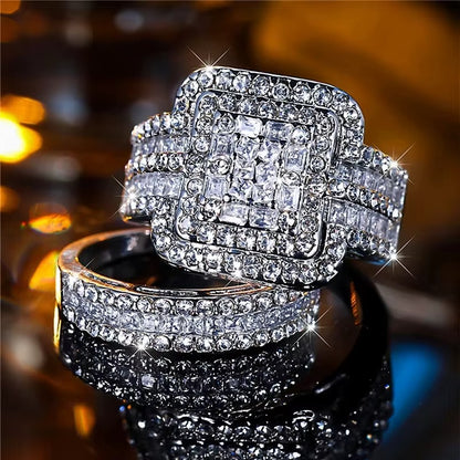 Anello con brillanti HALO